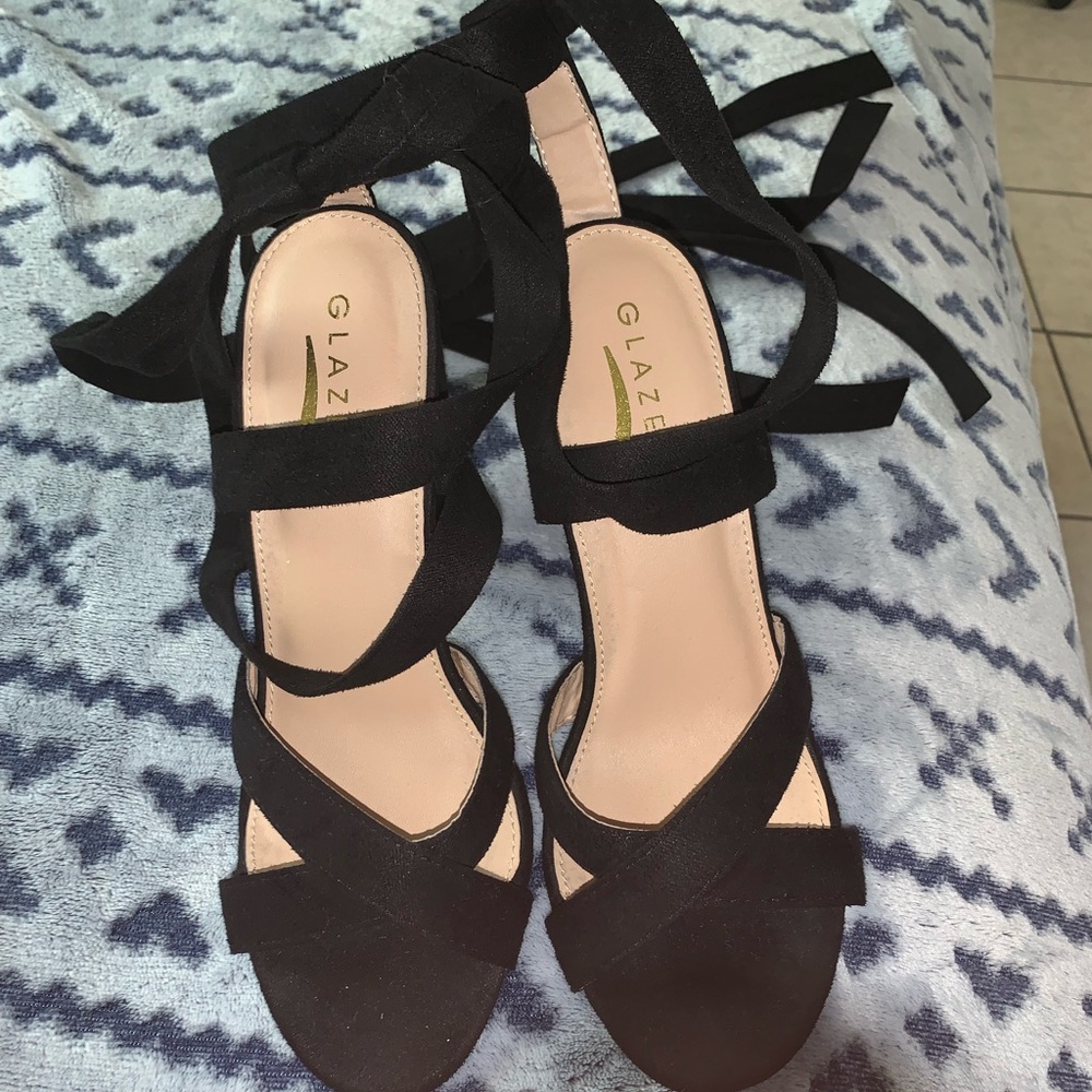 Black heels